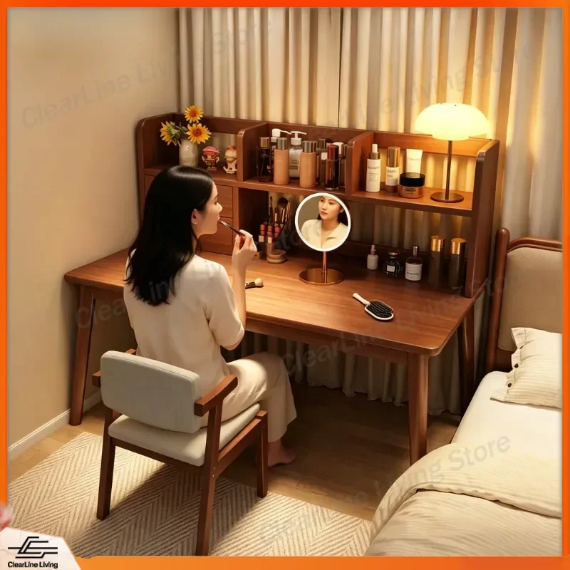 modern-simple-dresser-desk-for-bedroom-office-computer-study-makeup-table-rental-house-student-desk-small-space-storage
