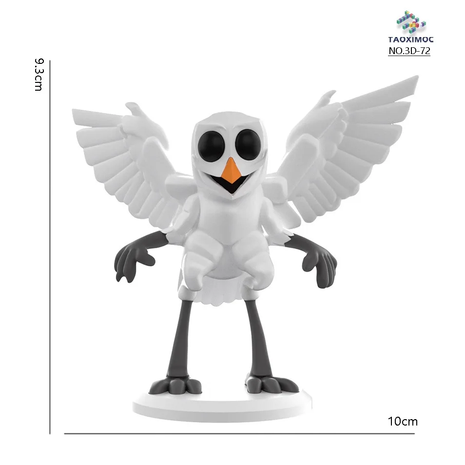 

99 Nights in the Forest Toy Virtual player character Owl Goat Deer Monster Model Assembly Halloween Decoration Kids Gift