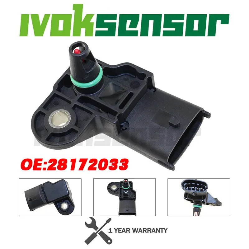 

Датчик карты, впускной воздух, повышающий давление, коллектор абсолютного давления для Great Wall BYD FO Mitsubishi Airtrek, колесница Dion Eclipse 28172033