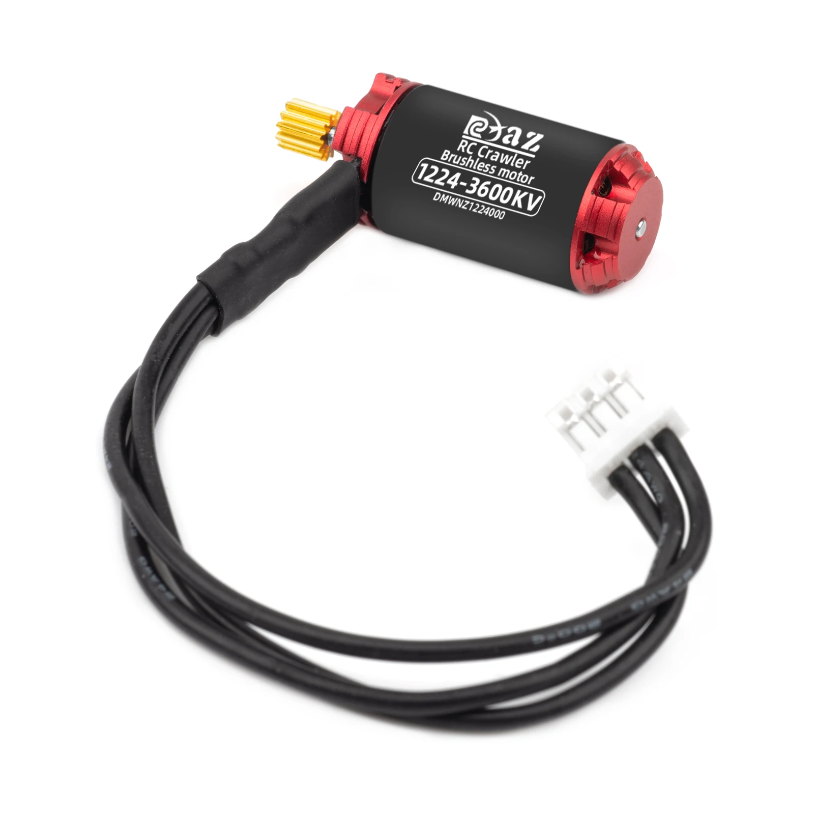 RC مقاوم للماء 1224 فرش السيارات Outrunner 4000kv 3600KV علبة تروس محرك صغير ل RC الزاحف سيارة محوري SCX24 WPL FMS FCX24M