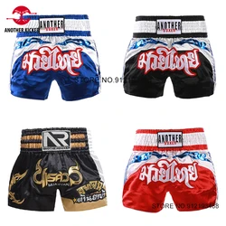 Short Muay Thai Man Boxing Shorts Women Kids Stylish Comfortable Grappling Martial Arts Fight Wear Gym Fighting Kickboxing Pants