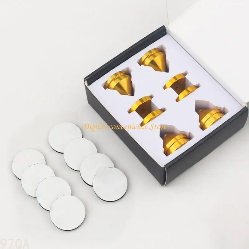 97QA Universal Gload -głośniki Izolacja Stopy Podkładki bazowe stożkowe maty odporne na maty Wysoka konfiguracja