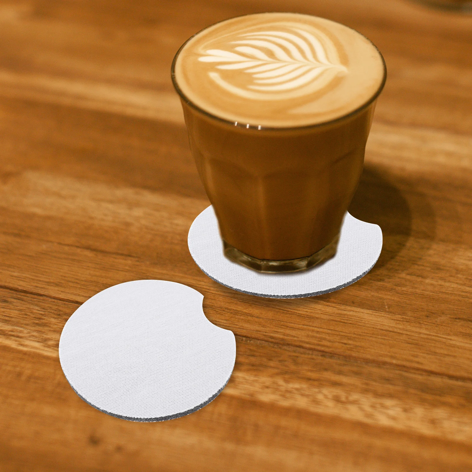 

10 pcs Car Coaster Rubber Thickened Heat Resistant Cup Pad Kitchen Home Creative Coasters Insulated Mat Scratch Proof