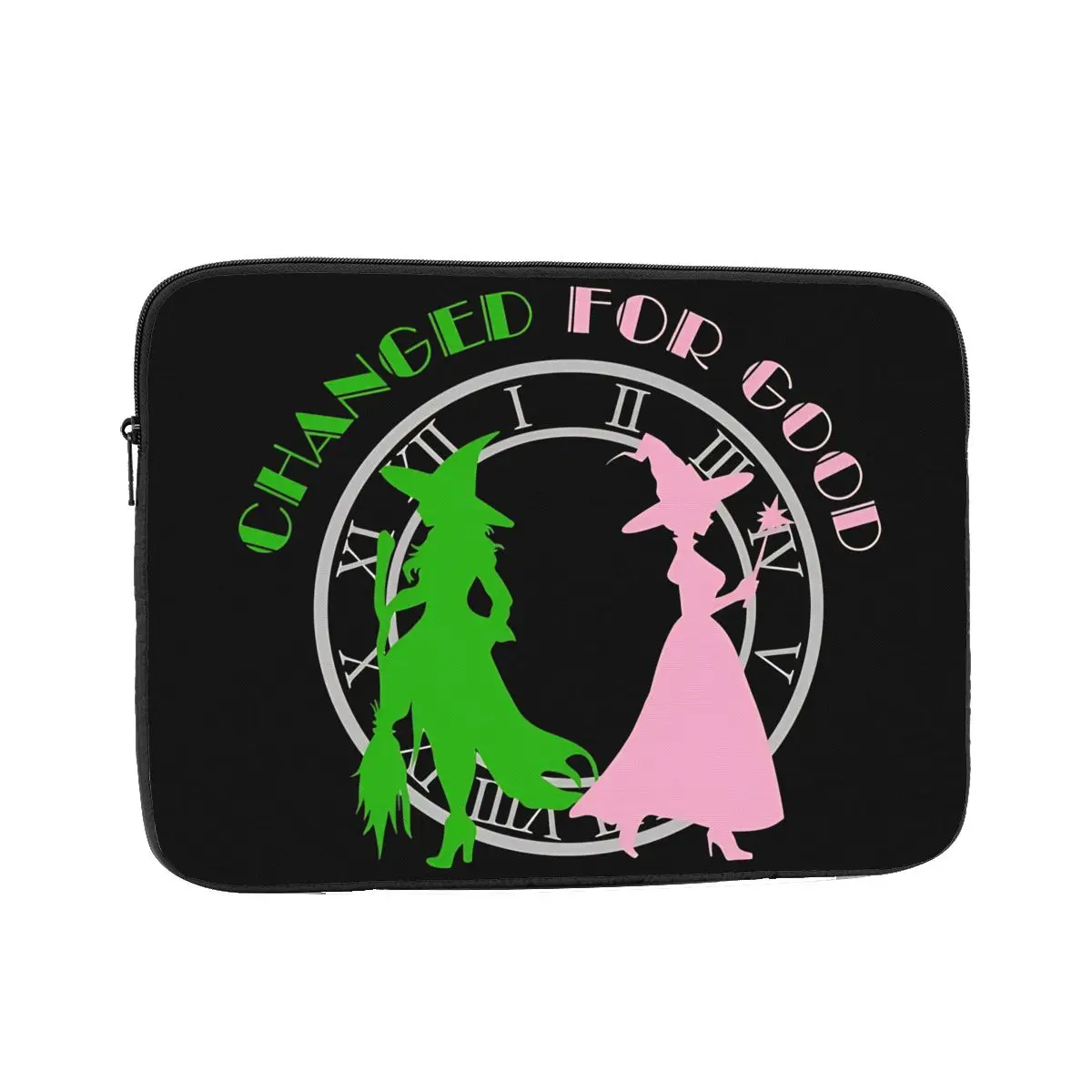 

Laptop Bag Sleeve Notebook Sleeve Cover Bag for Macbook Changed For Good Wicked Elphaba And Glinda Computer Shockproof Case