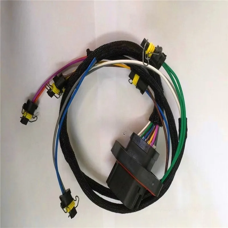Fuel Injector Wiring Harness Suitable For CAT E330D E336D E336D2 E340D C9 Engine Excavator Parts Auto Replacement Accessory