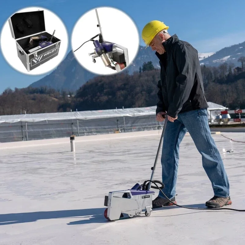 

Weldy roof40 banner overlap welder, 230V/3450W Universal welding machine,CEE 3/16