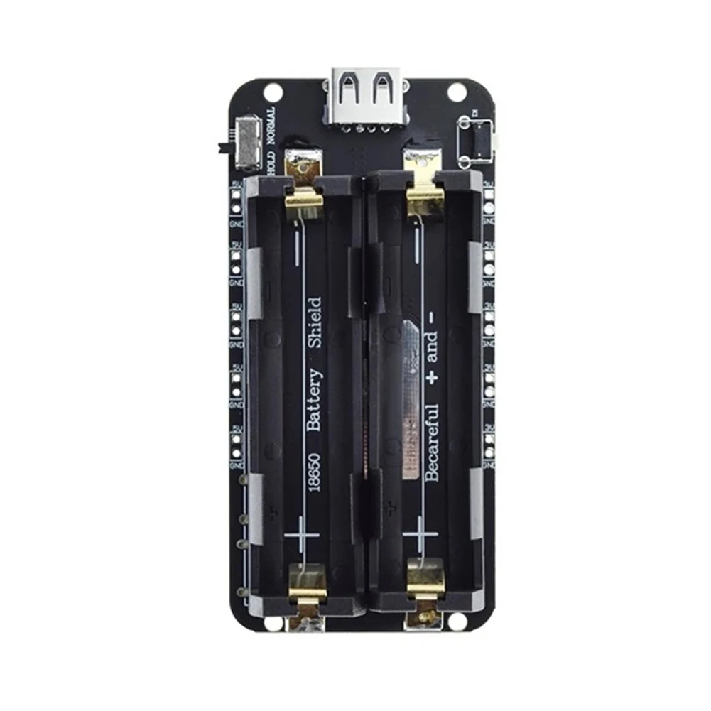 18650 Supporto batteria Batteria agli ioni di litio V3 Supporto scudo Micro USB Power Bank Modulo di ricarica batteria per Raspberry Pi