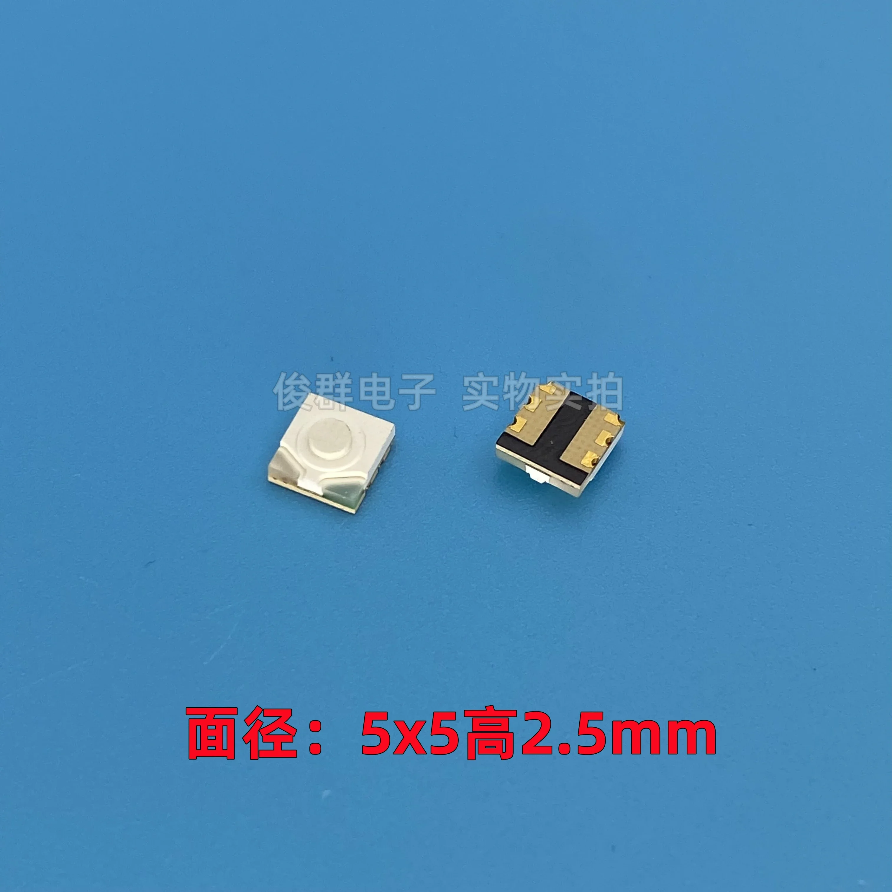 20pcs/original Japanese tact switch LS6J2M-1SR with luminous red light patch 6-pin genuine goods button