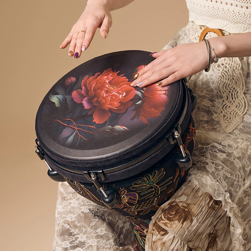 

Large Djembe Professional African Drums Adult Beginners Portable Hand Drum Traditional Drums Instrument for Children Percussion