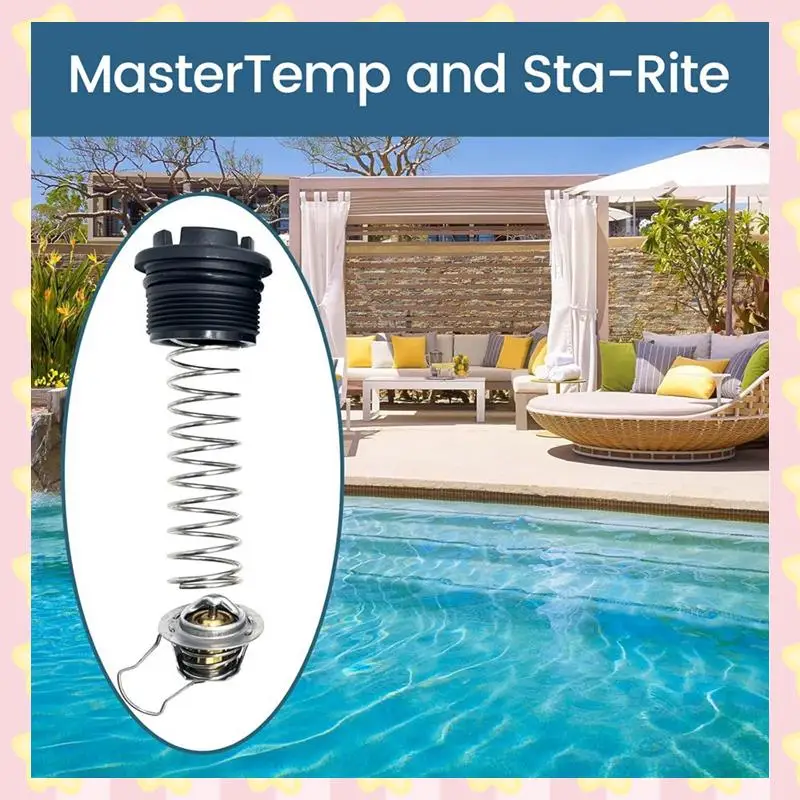 AB51 5Pcs 77707-0010 Thermal Regulator Kit Fit For Pentair Mastertemp And Sta-Rite Pool Spa Heaters Temp Parts