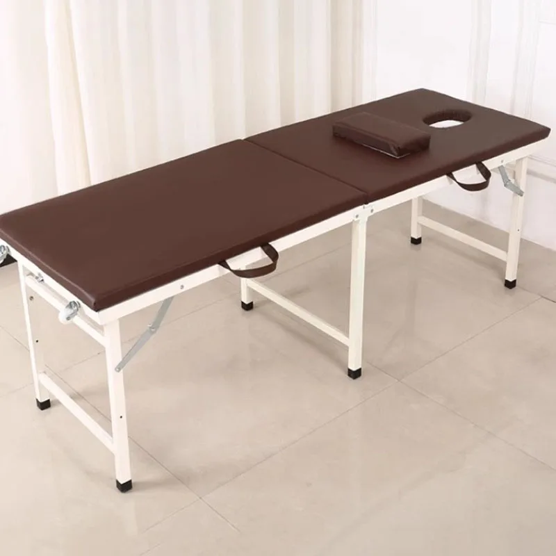 Metal Beauty Massage Bed Multifunctional Folding Luxury Floating Sun Massage Bed Space Saving Camas De Casal Hotel Furniture