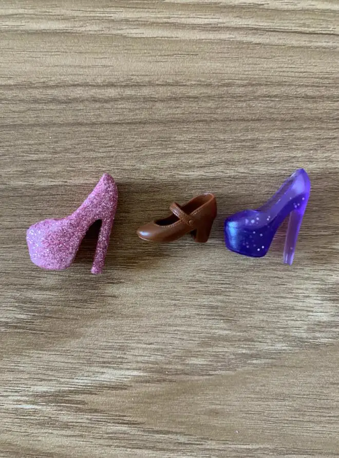 wholesale New styles good quality Doll high heels shoes for made to move yoga big foot BB dolls BBIKG64