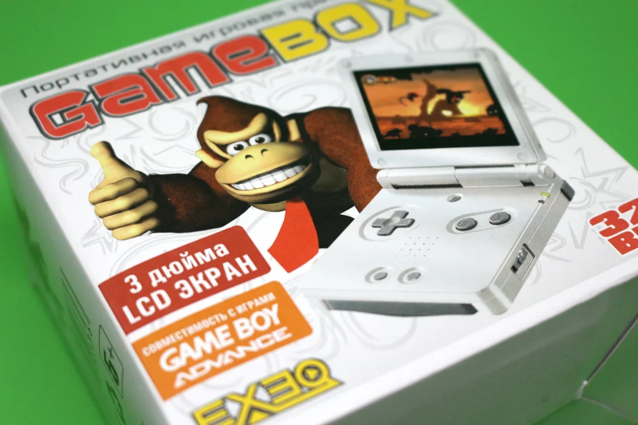 GameBox-consola portátil GBA SP, dispositivo con pantalla LCD de 3,00 pulgadas, clon de Hardware Real