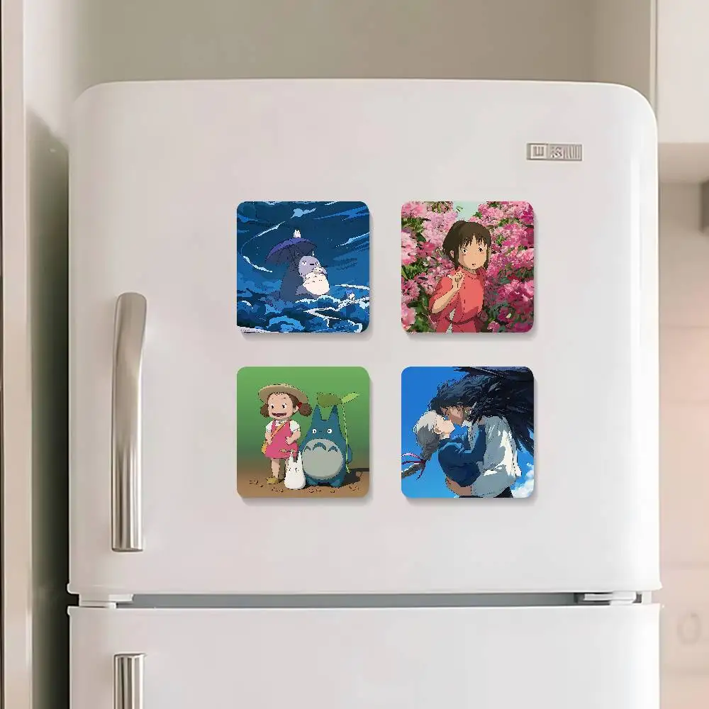 الكلاسيكية G-GhibliS الفن مغناطيس الثلاجة ديكور المنزل مغناطيس Ins نمط مغناطيس ديكور المغناطيس