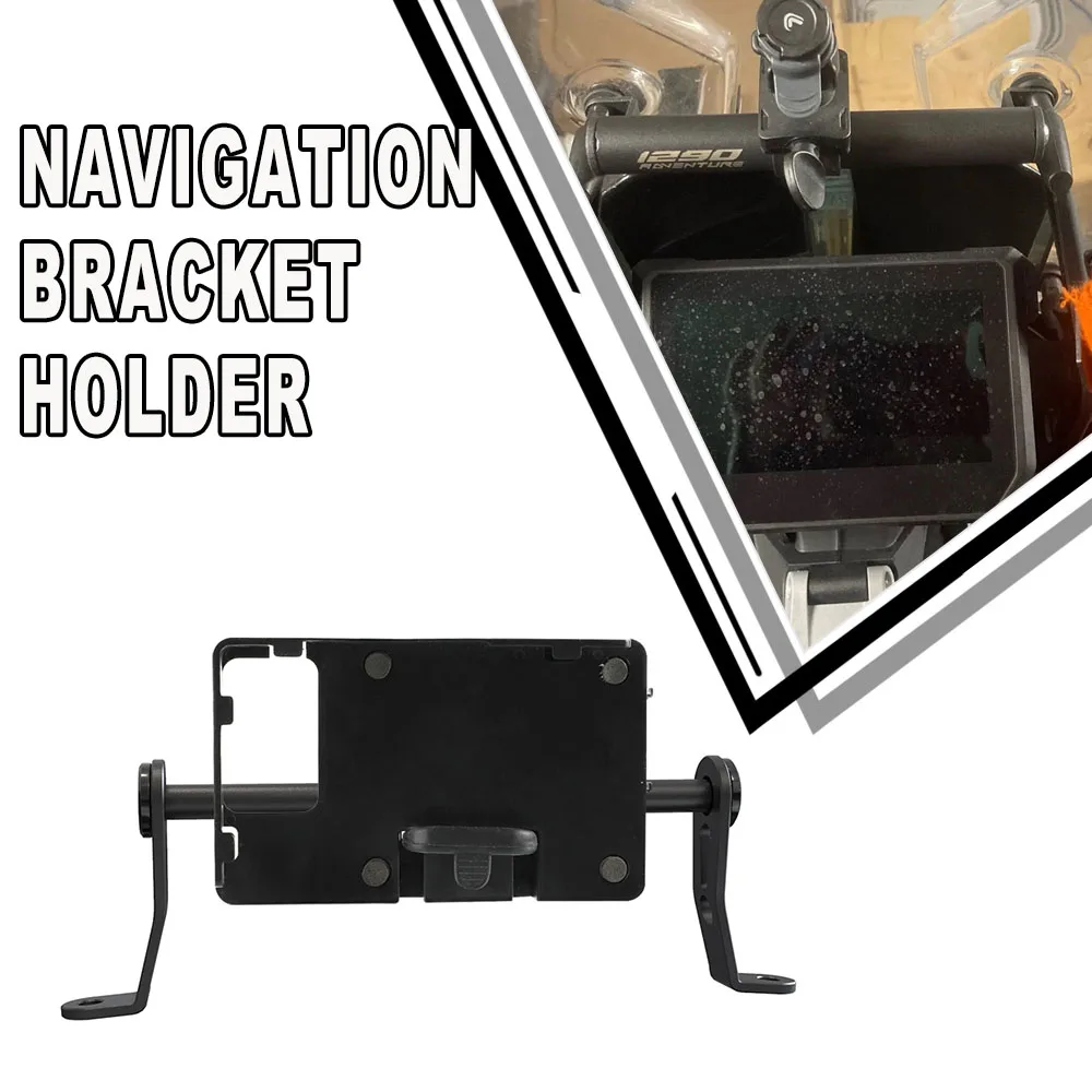 

12&22MM For 1290 Super Adventure S R ADV S/R 2017-2019 2020 2021 2022 2023 Mobile Phone Stand Holder GPS Navigaton Plate Bracket