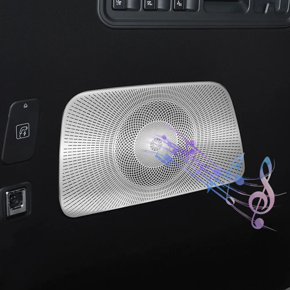 2 Pcs Stainless Steel Protective Cover For Trunk Horn Interior Accessories Fit For ZEEKR 8X Prevent Foreign Object Blockage