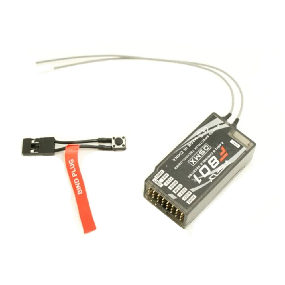 F801 2.4G 8Ch RC Receiver Support DX6I DX7 DX9 PPM channel Quadcopter helicopter airplane For DSMX DSM2 Transmitter Drone