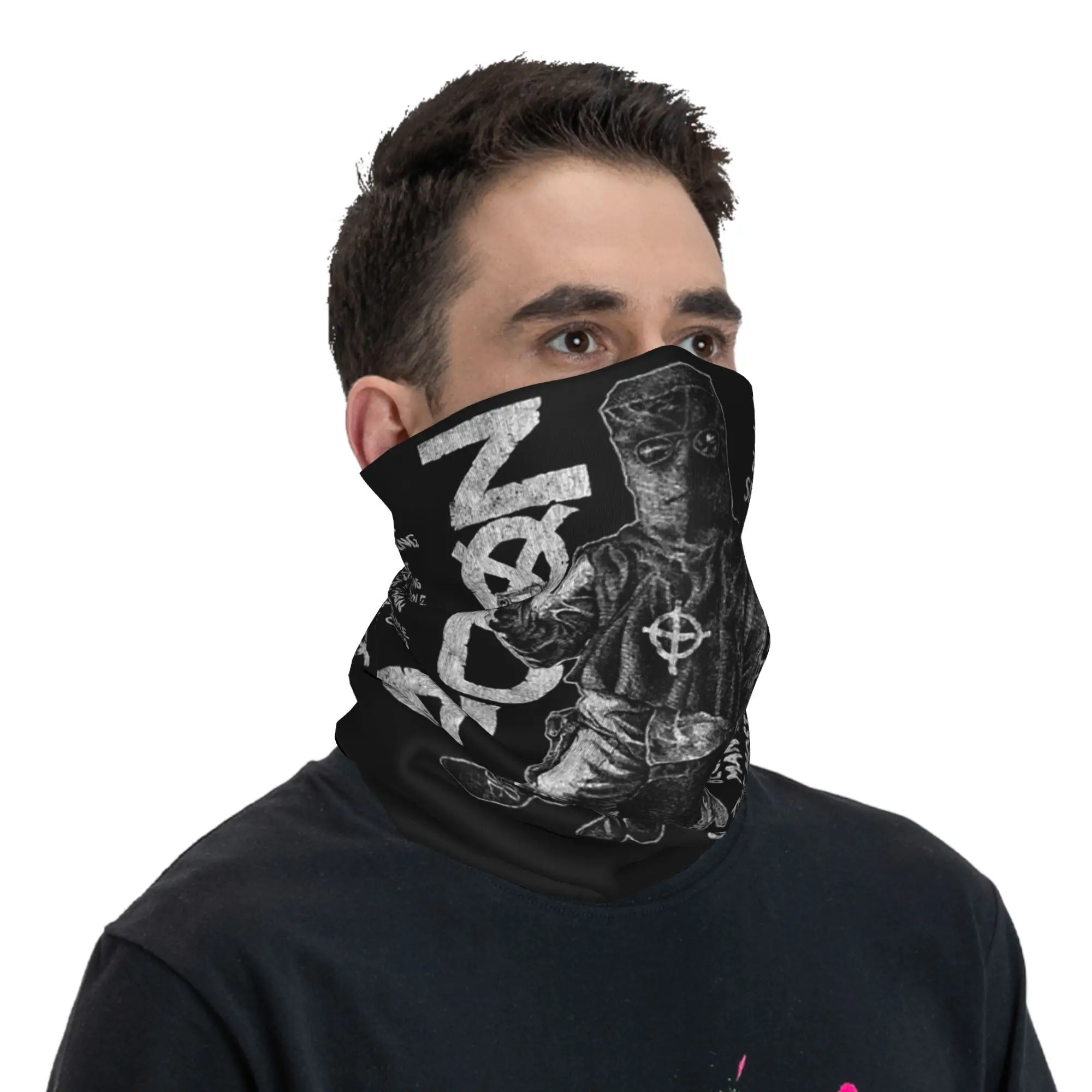 زودياك ، ديفيد فينشر ، الجريمة ، القاتل التسلسلي باندانا الرقبة الجراب قناع مطبوع وشاح متعدد الوظائف الدراجات وشاح الجري الرجال النساء