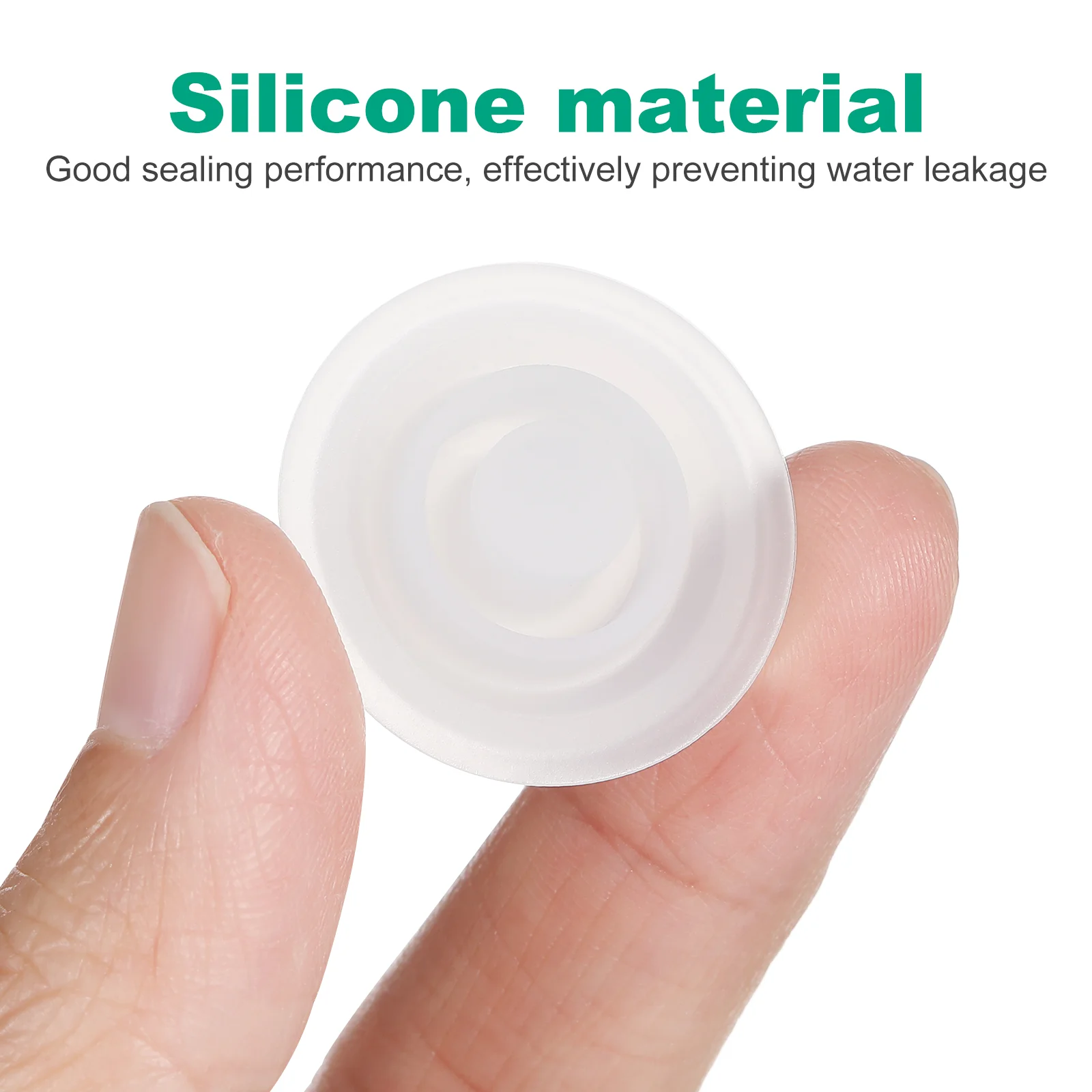 Cup Accessories Belly Bottle Reusable Silicone Spill Stopper for Leaking Proof Cap Circle Water