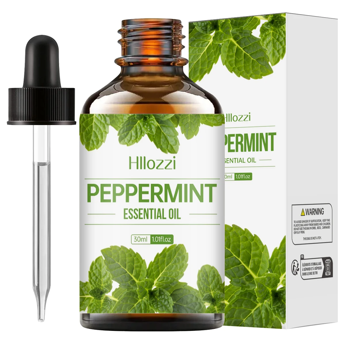 

Peppermint essential oil has a refreshing aroma, delicate texture, moisturizing and is suitable for body care and hair care.