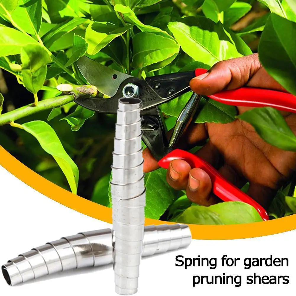 1pcs High Quality Scissors Replacement Spring Garden Spring For Pruning Shears Grafting Tool Scissors Components Iron Sprin U7P4