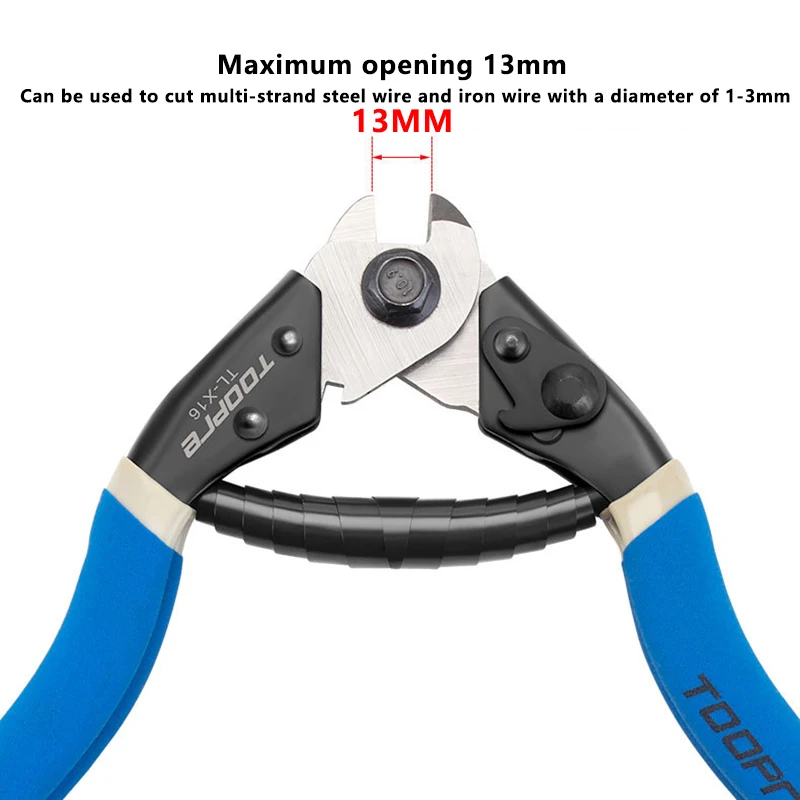 TOOPRE دراجة كابل خرطوم كماشة أسلاك الفولاذ القاطع ملقط الفرامل التحول كابل كماشة حادة متعددة الوظائف المقص أدوات قوية #5