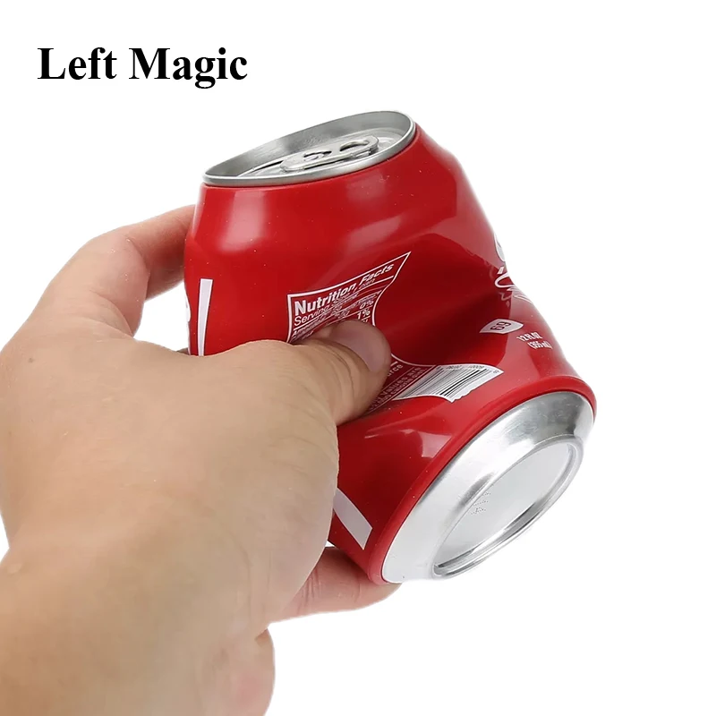 Coke Trio Magic Tricks Crash Can Restoration Classic Magia Magician Close Up Bar Illusions Gimmicks Mentalism Magie Props