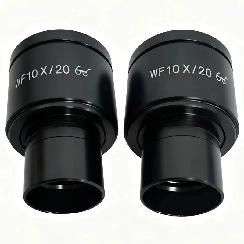 High eye point WF10X/18 WF10X20 10x wide-angle eyepiece biological microscope interface diameter 23.2mm