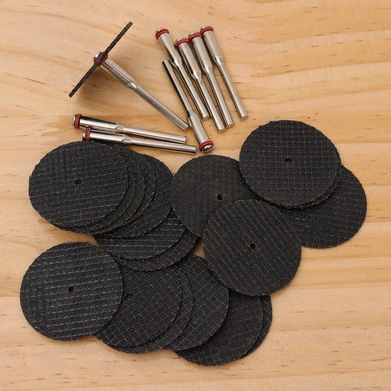 Mandriles de disco de corte abrasivo de 32mm, accesorio de muelas, herramienta rotativa resistente al desgaste de corte de Metal, hoja de sierras de corte limpio, 150/5 Uds.