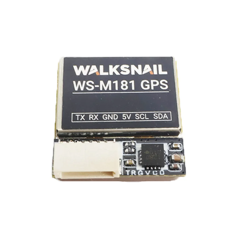 

Walksnail WS-M181 GPS Module M10 GNSS BUILT-IN QMC5883 Compass Ceramic Antenna Long Range Positioning for RC FPV Freestyle DIY