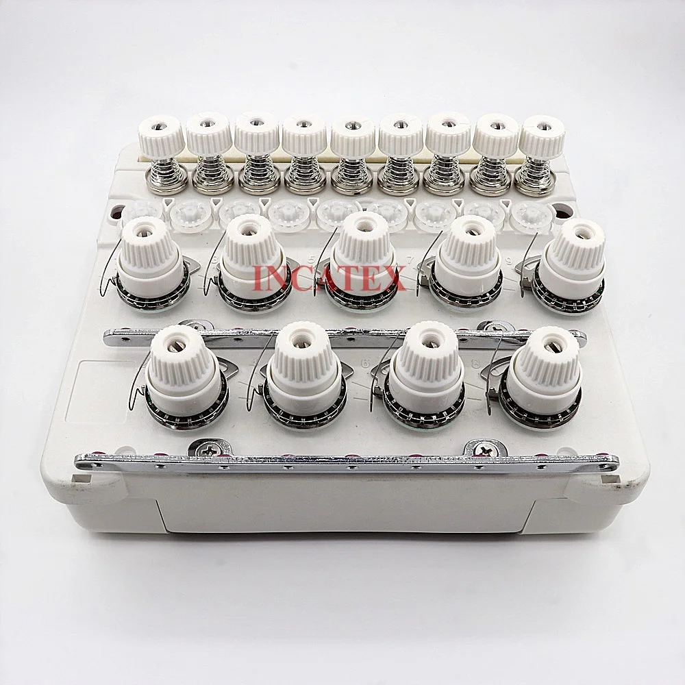 Good Quality Barudan Embroidery Machine Spare Parts Thread Tension Base Case Assembly 9 Needles Without Inside Electronic Board