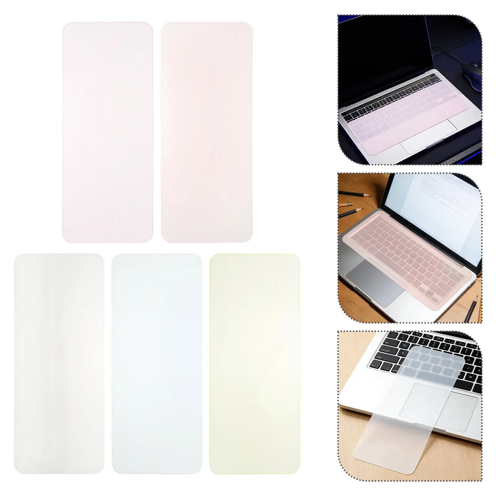 

10Pcs Ultra Thin Keyboard Skin Transparent Silicone Waterproof Dustproof Laptop Keyboard Protector Universal for Notebook 12-14