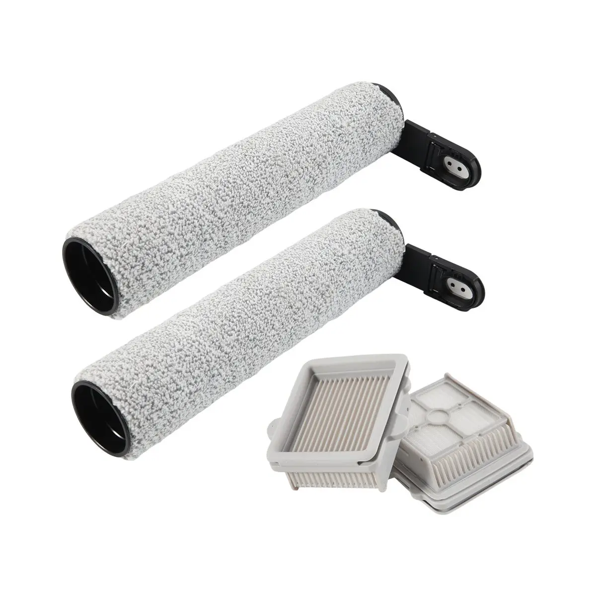#20D 4PCS Brush and Filter Kit for Roborock F25/F25 RT/F25 LT/F25,For Roborock F25 ACE,(plastic+cloth)