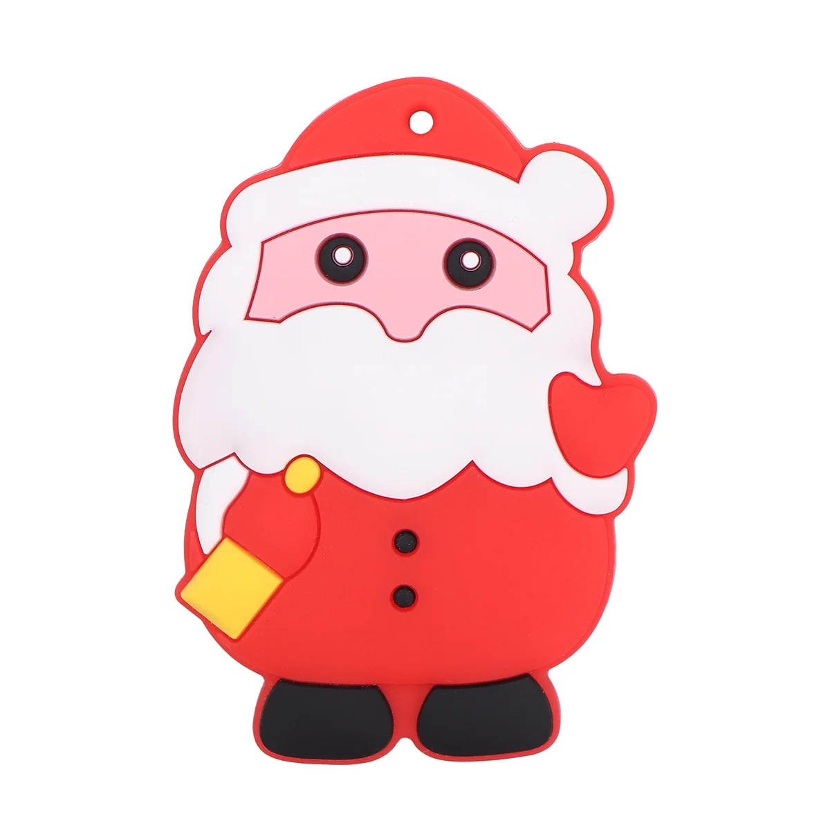 

1 шт. Санта-Клаус силиконовый детский прорезыватель милый дизайн успокаивает прорезывание зубов для младенцев малышей детский прорезыватель игрушка