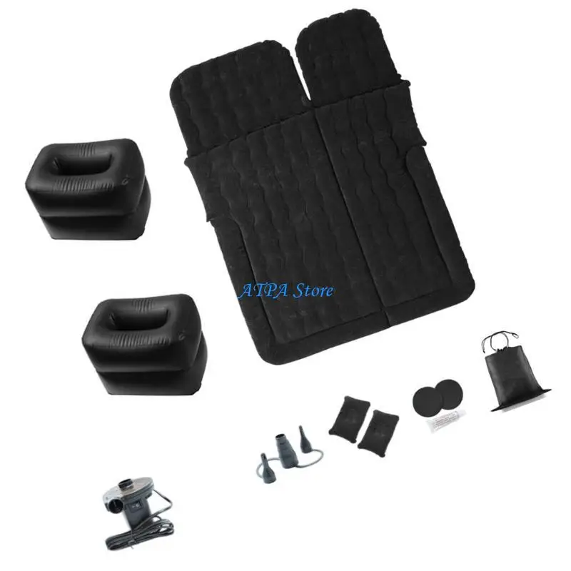 

U13C Antislip Inflatable Car Mattress Double Chamber Support For SUVs Sedans Camping