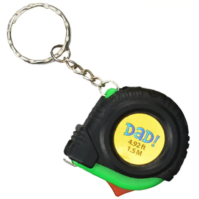 Measurement Tape Keychain Retractable Tape Measure Small 2pcs Tiny Tape Measure Self-Lock Tape Measure Measuring Key Chain