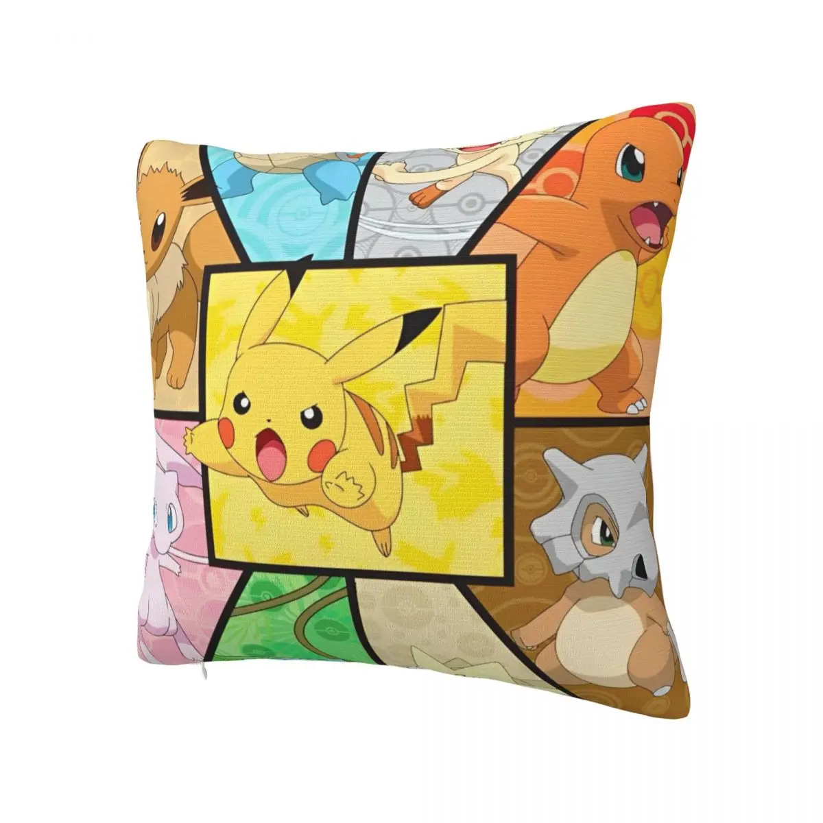 Pillow Case Pokemon Pikachu Japan Anime Soft Pillow Cover Kawaii Cushion Cover Graphic Pillowcases For Sofa Car Home Decor