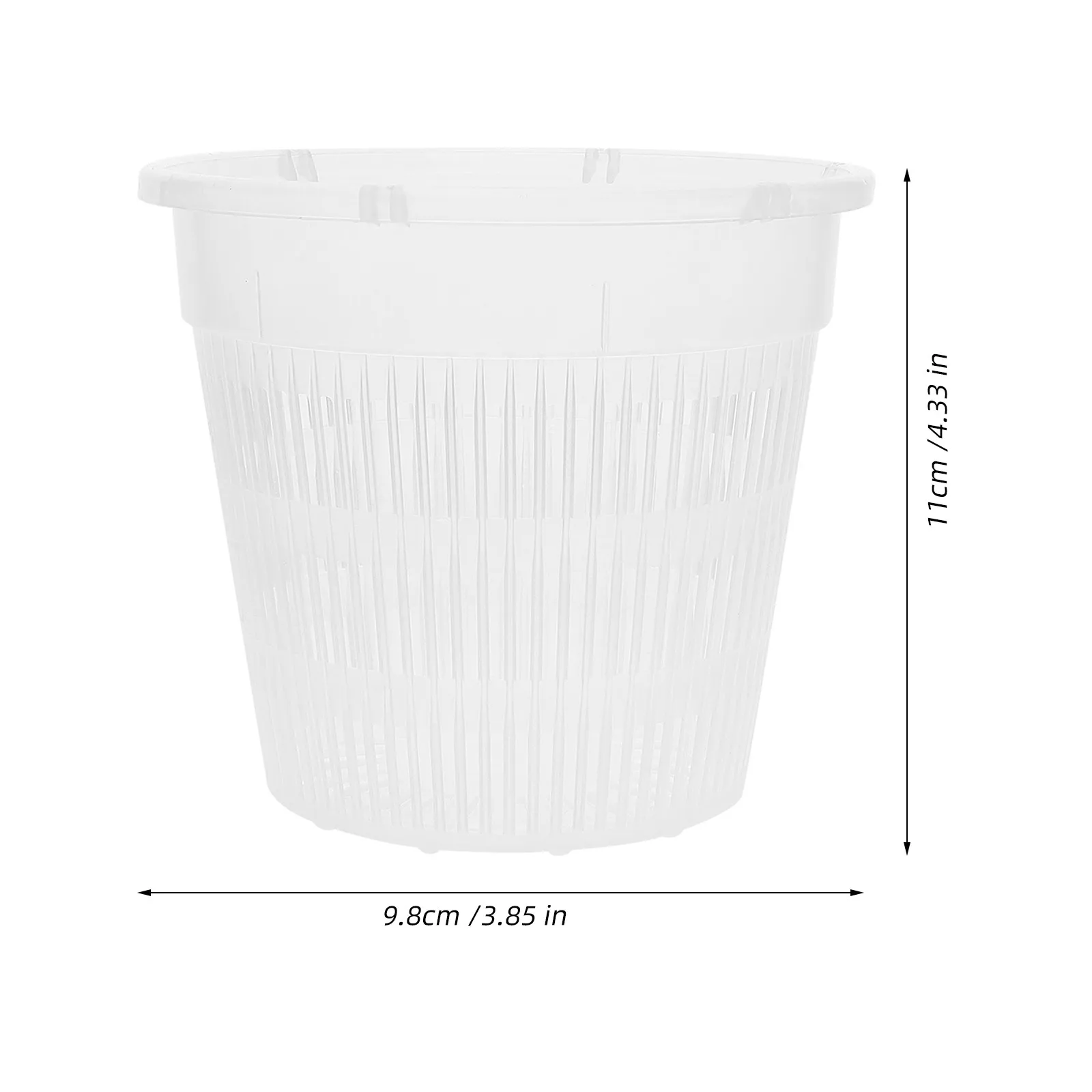 5Pcs Hydroponic Planting Net Pots Plastic Basket Garden Balcony for Vegetable Flower Fruit Cultivation Indoor Outdoor