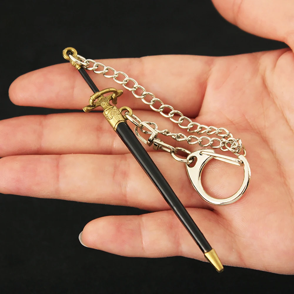 9 سنتيمتر إبرة سيف ذو حدين Arya Stark سلسلة مفاتيح صغيرة Sowrd مع سلسلة مكافحة خسر حصلت على الدراما الأمريكية الطرفية نموذج مفتاح سلسلة الهدايا #3