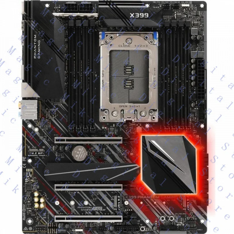 UU  FOR ASRock X399 Phantom Gaming 6 Mainboard |   AMD TR4 |   90-MXB9B0-A0U.