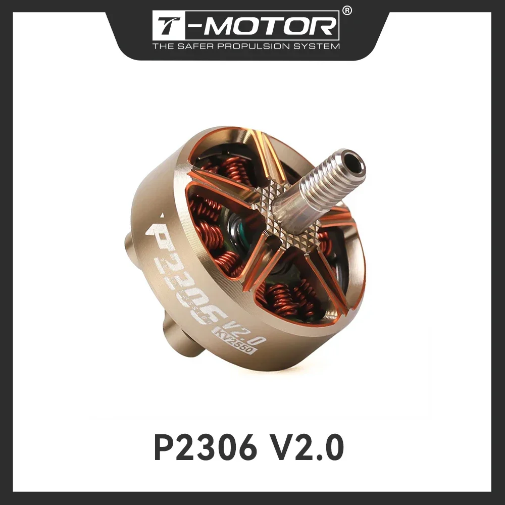 

T-MOTOR P2306 5 "Freestyle V2 T-HOBBY Fpv Дрон Двигатель 4-6S KV1950/KV2550 Бесщеточный двигатель для FPV RC Racing Drone DIY PARTS