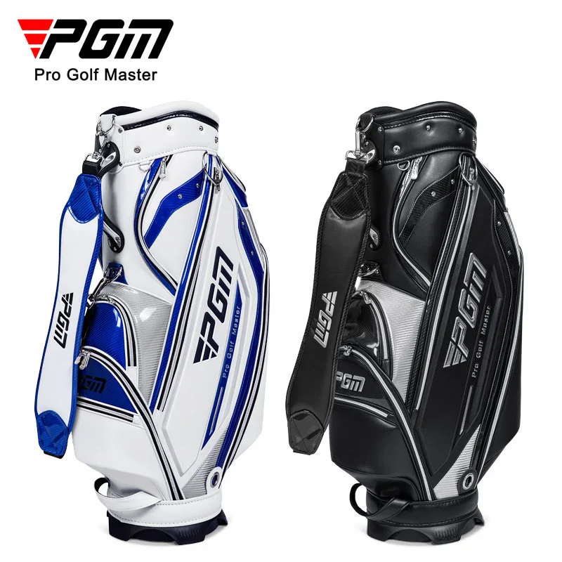 New PGM Crystal Waterproof Golf Bag Professional Golf Stand Bag High Capacity High-end Laminated Microfiber Standard Package