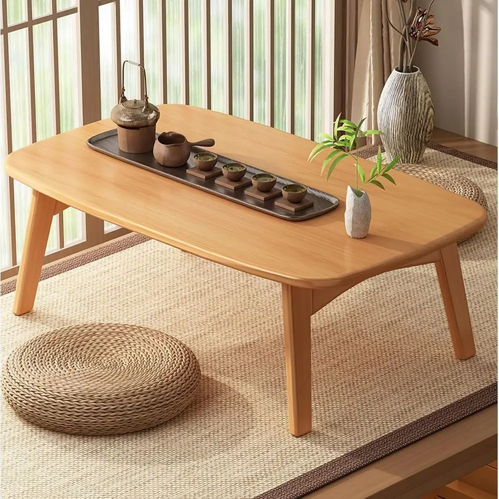 Japanese olding Coee Table Japanese loor Table No Assembly oldable Low Coee Tables or Living Room Tatami Tea Bedroom or Sitting