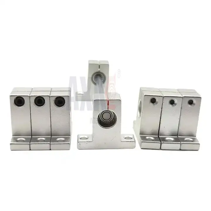 2/4pcs SK6 SK8 SK10 SK12 SK13 SK16 SK20 SK25 High quality Shaft Support Linear Shaft Support Linear Rod CNC Router image 6