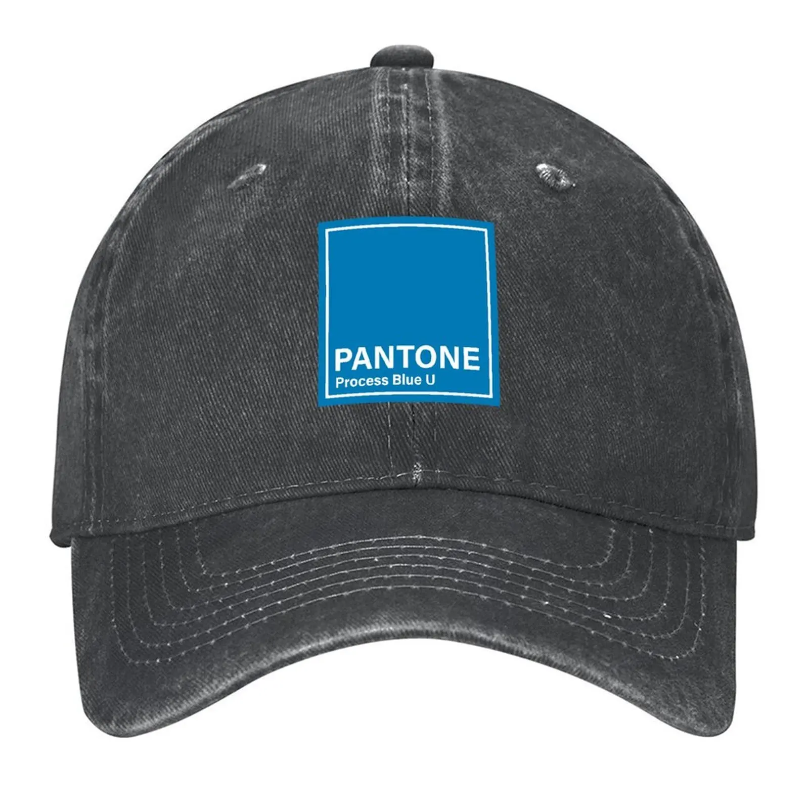 

pantone Process Blue U Baseball Cap Sun Hat For Children Luxury Hat Bobble Hat Golf Man For Girls Men's