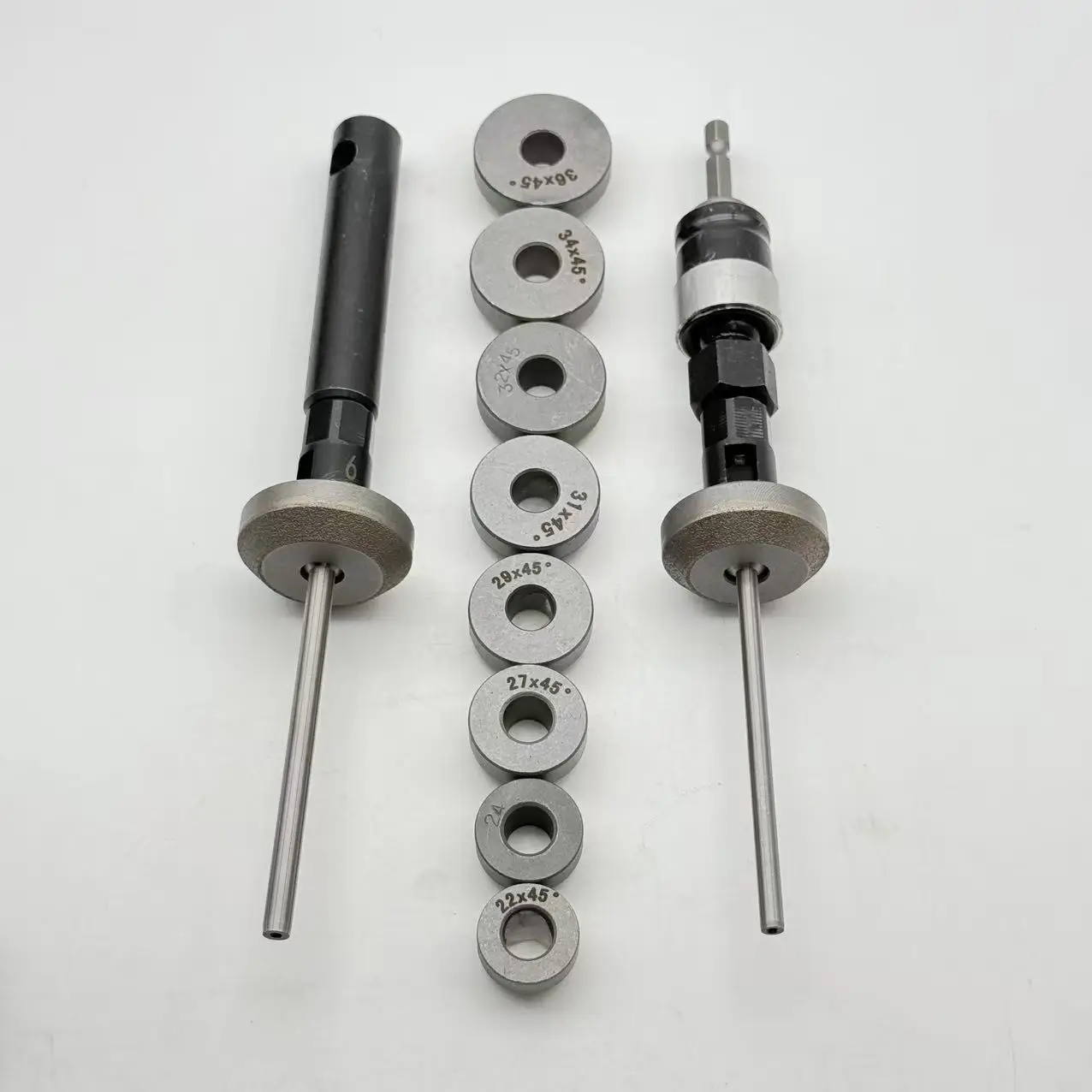 

Valve Seat Reamer Universal Engine Valve Seat Hard Alloy Reamer 15/30/45/60/90 Degree Reamer 22-40mm Diamond Grinding Wheel