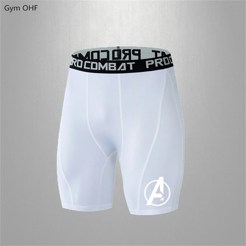 A-- training, quick drying, breathable, super elastic men's tight shorts