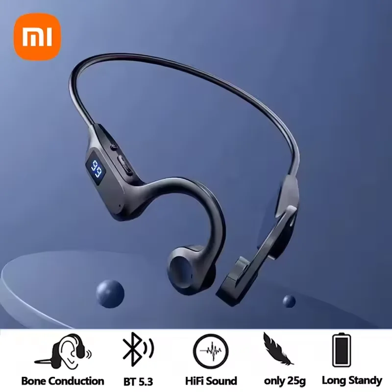 Xiaomi X7 Bone Conduction Wireless Earphone Sport Swimming Bluetooth Compatible Headphone Hand-free With Mic For Sports Earbuds