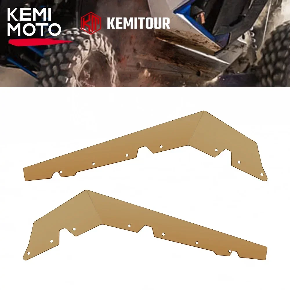 KEMIMOTO UTV Lower Door Panels Insert Valance Kit Compatible with Polaris RZR Pro XP XP4, RZR Pro R, RZR Turbo R 2020-2023