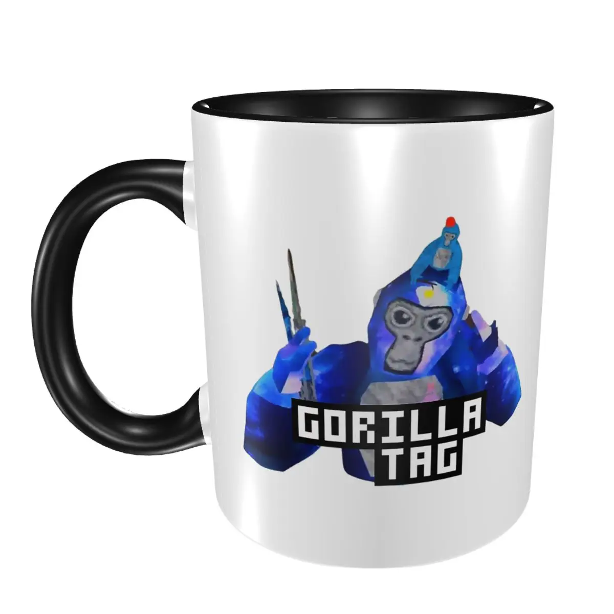 

Кружка с изображением гориллы, обезьяны, забавные керамические кофейные чашки, чайные кружки, чашка для молока, посуда для напитков, подарки для женщин и мужчин